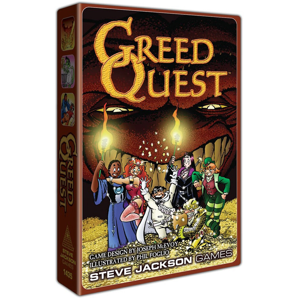 Настольная игра Steve Jackson Games Greed Quest
Настольная игра Steve Jackson Games Greed Quest