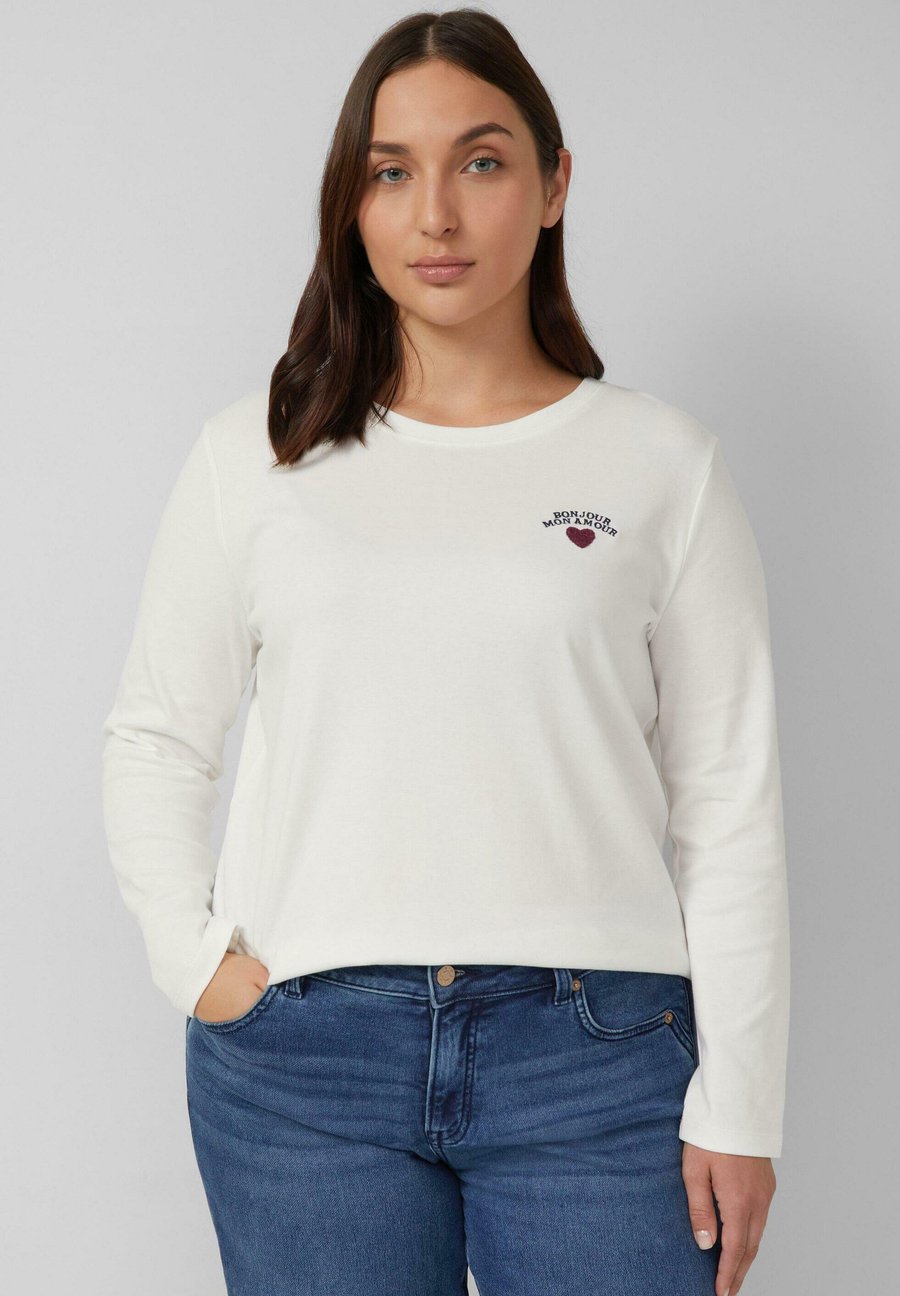 Топ s.Oliver Long sleeved top, Creme/Beige
Топ s.Oliver Long sleeved top, Creme/Beige