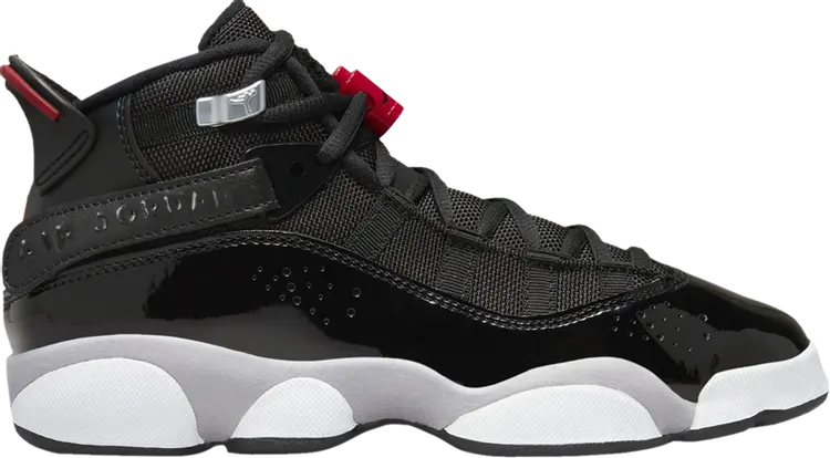 Кроссовки Jordan 6 Rings GS 'Black Metallic Silver', черный
Кроссовки Jordan 6 Rings GS 'Black Metallic Silver', черный