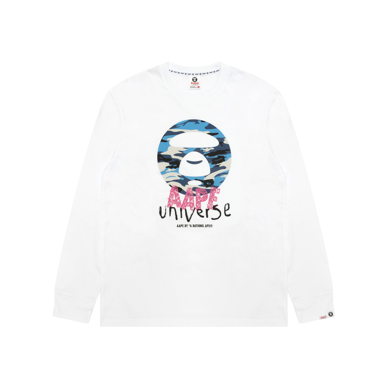 Bathing APE Толстовка с длинным рукавом Aape, белый
Bathing APE Толстовка с длинным рукавом Aape, белый
