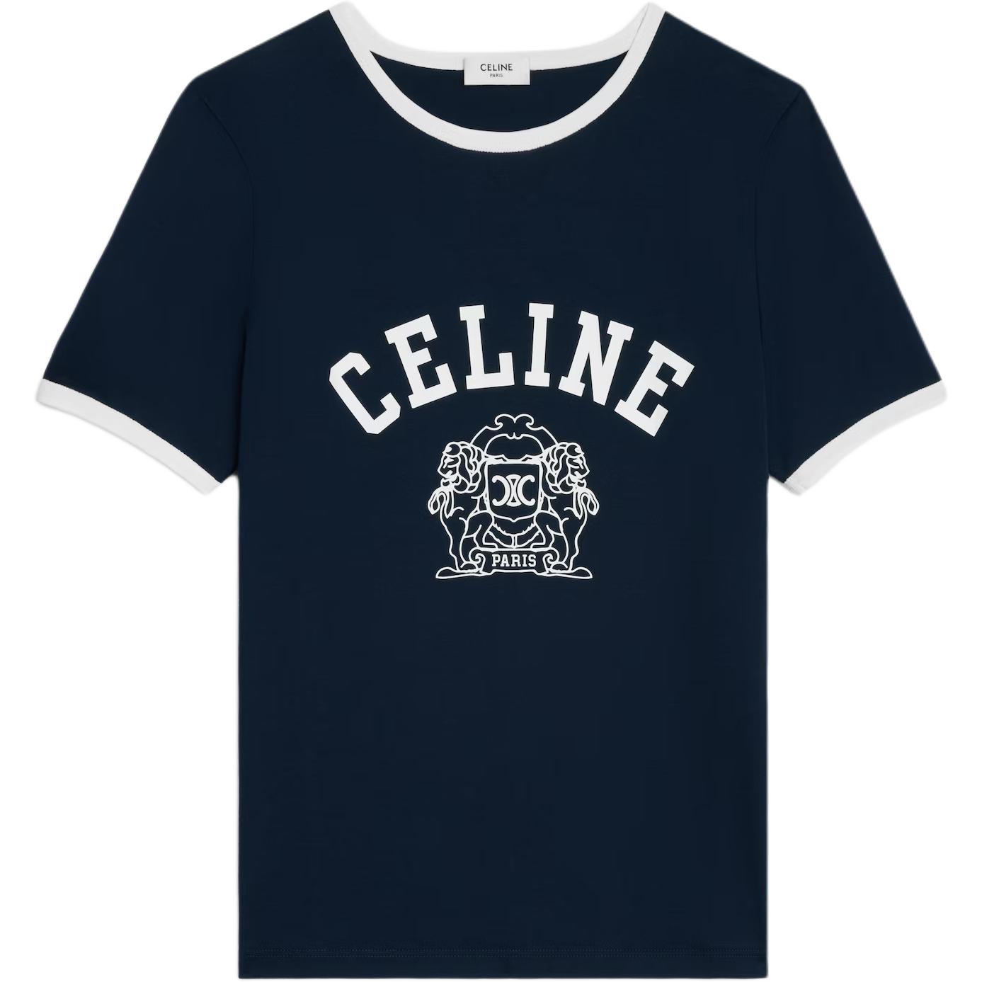 Футболка Blason 70's из хлопкового джерси CELINE, синий
Футболка Blason 70's из хлопкового джерси CELINE, синий