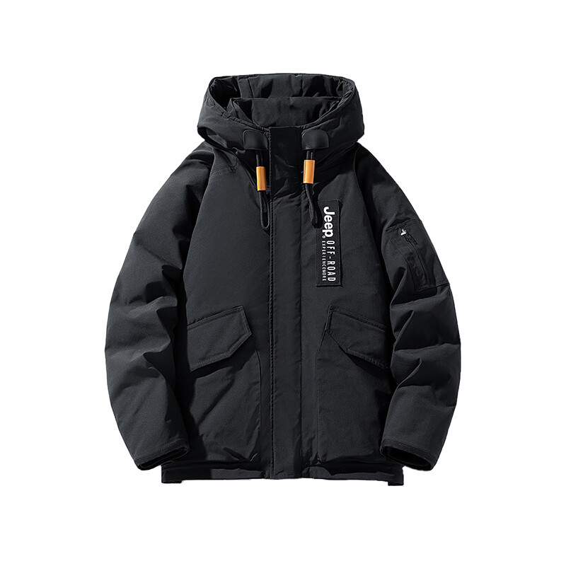 Пуховик унисекс Jeep, черный
Пуховик унисекс Jeep, черный