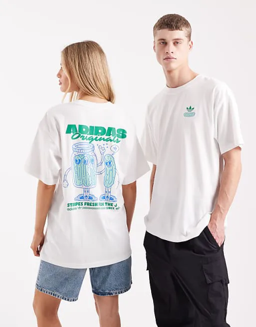 Белая футболка с графическим принтом adidas Originals Pickle, Белый, Белая футболка с графическим принтом adidas Originals Pickle
Белая футболка с графическим принтом adidas Originals Pickle, Белый, Белая футболка с графическим принтом adidas Originals Pickle