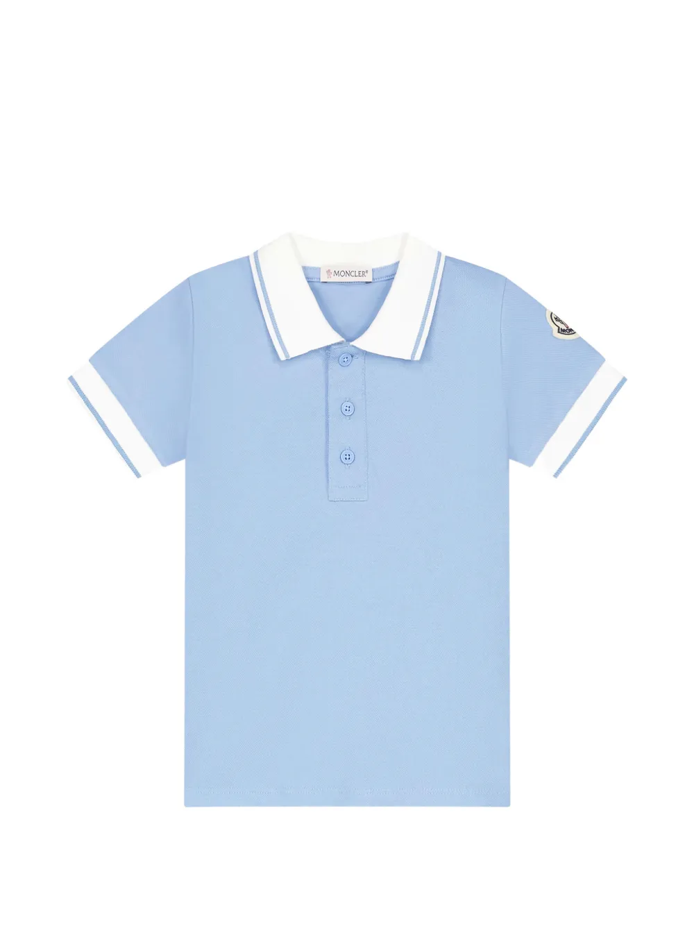Поло с короткими рукавами Moncler Enfant, синий
Поло с короткими рукавами Moncler Enfant, синий