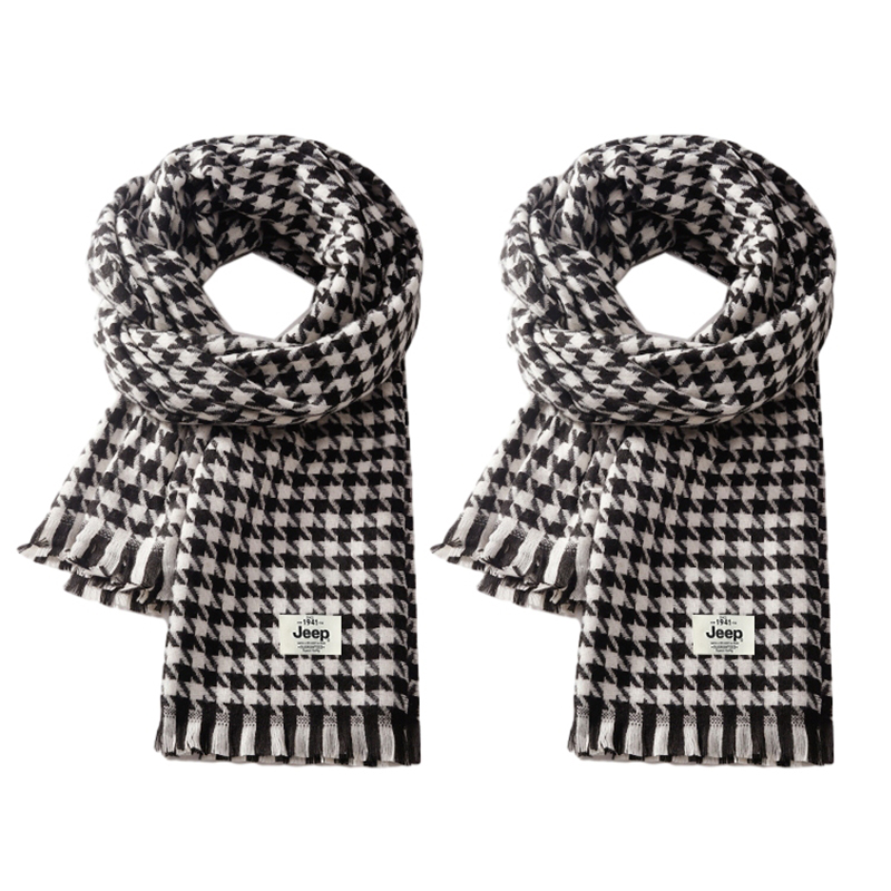 Jeep Универсальный вязаный шарф унисекс, 2 Pack (Black+Black)
Jeep Универсальный вязаный шарф унисекс, 2 Pack (Black+Black)