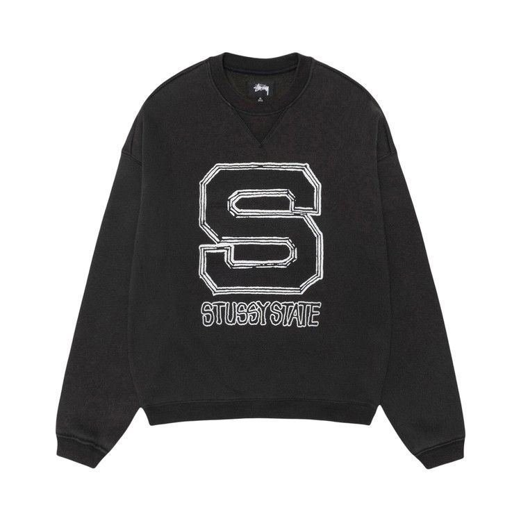 Свитер Stussy State Crew, Black
Свитер Stussy State Crew, Black