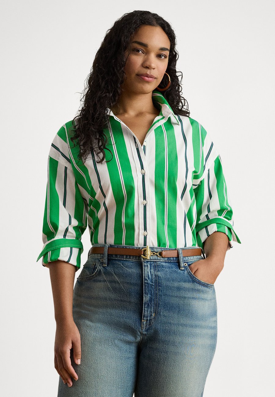 Блуза Lauren Ralph Lauren Woman RELAXED FIT STRIPED BROADCLOTH SHIRT, Green/Blue/White/Multi-Coloured
Блуза Lauren Ralph Lauren Woman RELAXED FIT STRIPED BROADCLOTH SHIRT, Green/Blue/White/Multi-Coloured