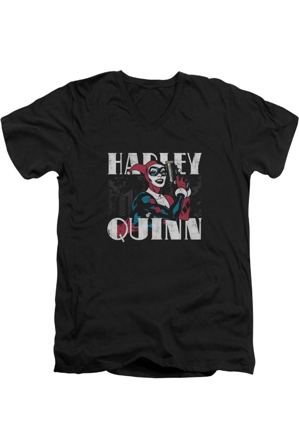Футболка Batman Harley Bold с коротким рукавом и V-образным вырезом для взрослых из хлопка премиум-класса Gildan, черный
Футболка Batman Harley Bold с коротким рукавом и V-образным вырезом для взрослых из хлопка премиум-класса Gildan, черный