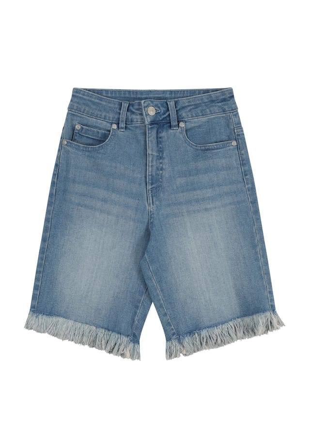Детские джинсовые шорты-бермуды с пятью карманами Manguun, цвет 1 medium wash deni
Детские джинсовые шорты-бермуды с пятью карманами Manguun, цвет 1 medium wash deni