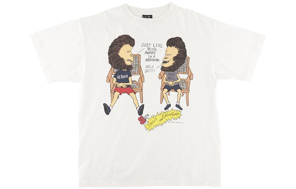 Футболка мужская белая Saint Mxxxxxx, белый 
Футболка мужская белая Saint Mxxxxxx, белый