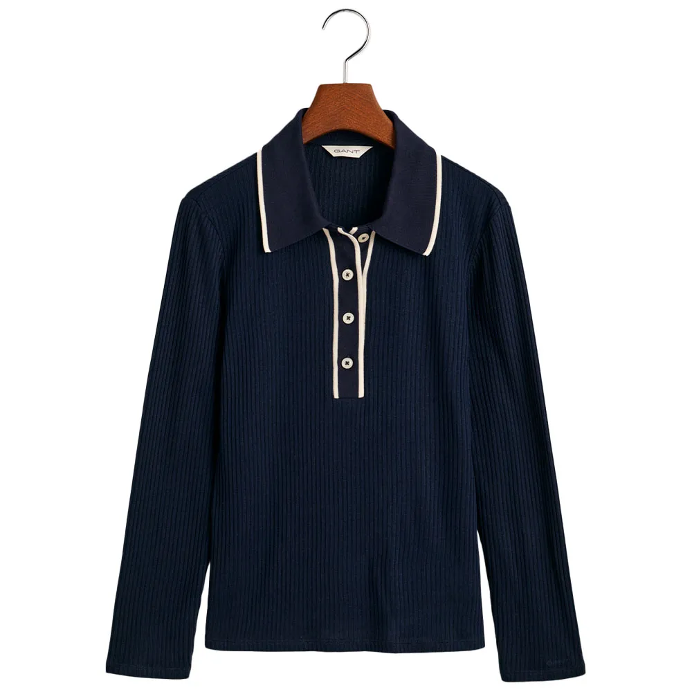 Поло Gant 4201269, синий
Поло Gant 4201269, синий