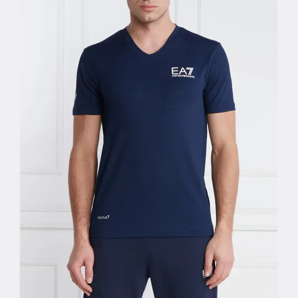 Футболка стандартного кроя Ea7, синий
Футболка стандартного кроя Ea7, синий