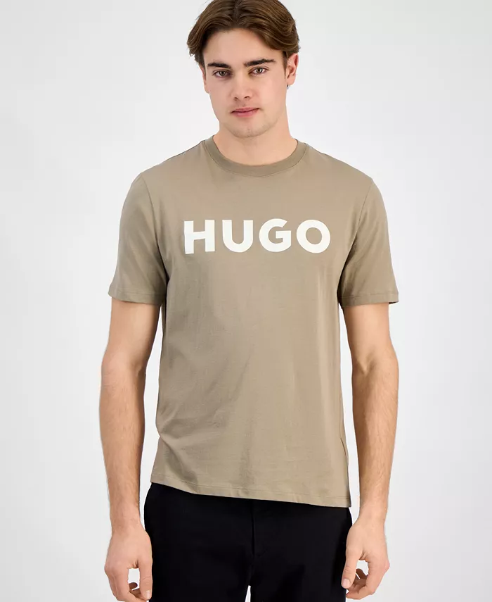 Футболка с логотипом HUGO by Men's Dulivio, классический крой Hugo Boss, коричневый
Футболка с логотипом HUGO by Men's Dulivio, классический крой Hugo Boss, коричневый