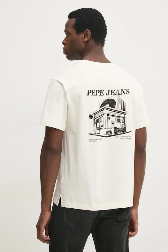 Хлопковая футболка DALTON TEE Pepe Jeans, бежевый
Хлопковая футболка DALTON TEE Pepe Jeans, бежевый