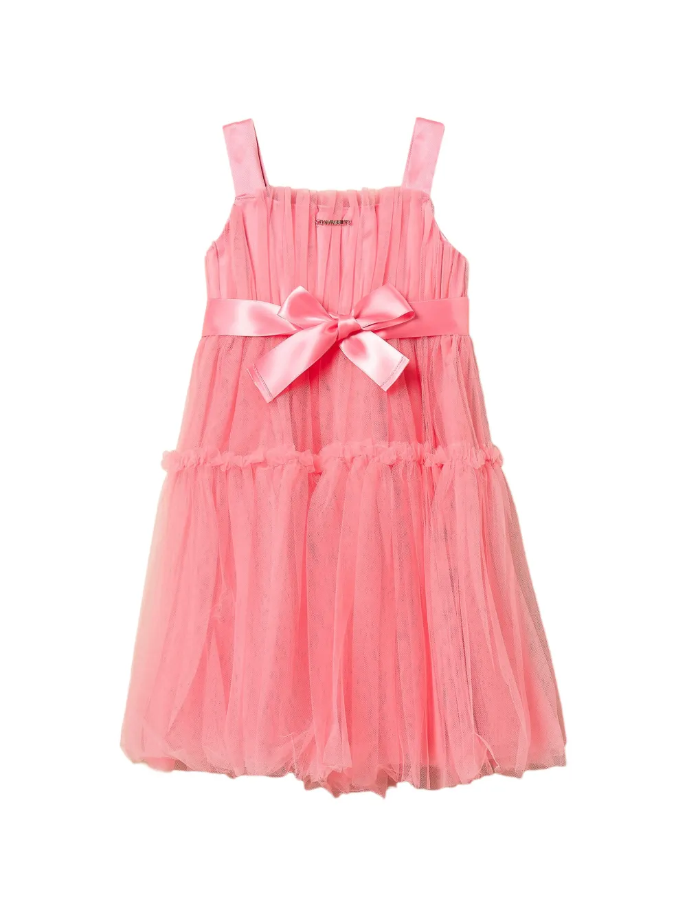 Платье из тюля с поясом Twinset Kids, розовый
Платье из тюля с поясом Twinset Kids, розовый