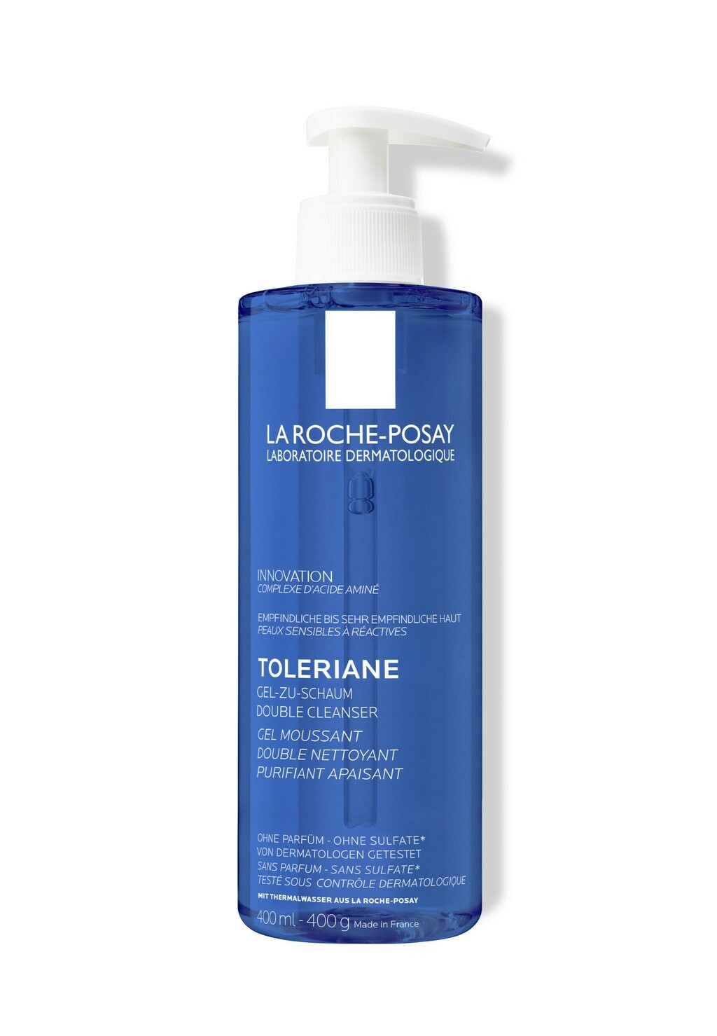 Средства для очищения лица LA ROCHE-POSAY FACE CLEANSING LA ROCHE POSAY TOLERIANE GEL-ZU-SCHAUM DOUBLE CLEANSER: HYDRATISIERENDES REINIGUNGSGEL MIT EINER 2-1-REINIGUNGSFORMEL FÜR EMPFINDLICHE HAUT.
Средства для очищения лица LA ROCHE-POSAY FACE CLEANSING LA ROCHE POSAY TOLERIANE GEL-ZU-SCHAUM DOUBLE CLEANSER: HYDRATISIERENDES REINIGUNGSGEL MIT EINER 2-1-REINIGUNGSFORMEL FÜR EMPFINDLICHE HAUT.