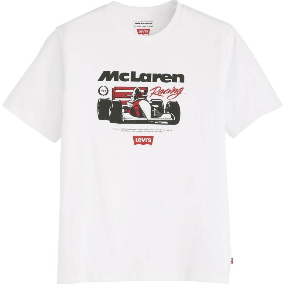 Футболка McLaren Racing Heritage Levis, белый
Футболка McLaren Racing Heritage Levis, белый