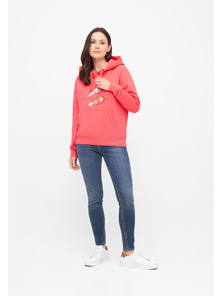 Толстовка с капюшоном Derbe, коралловый
Толстовка с капюшоном Derbe, коралловый