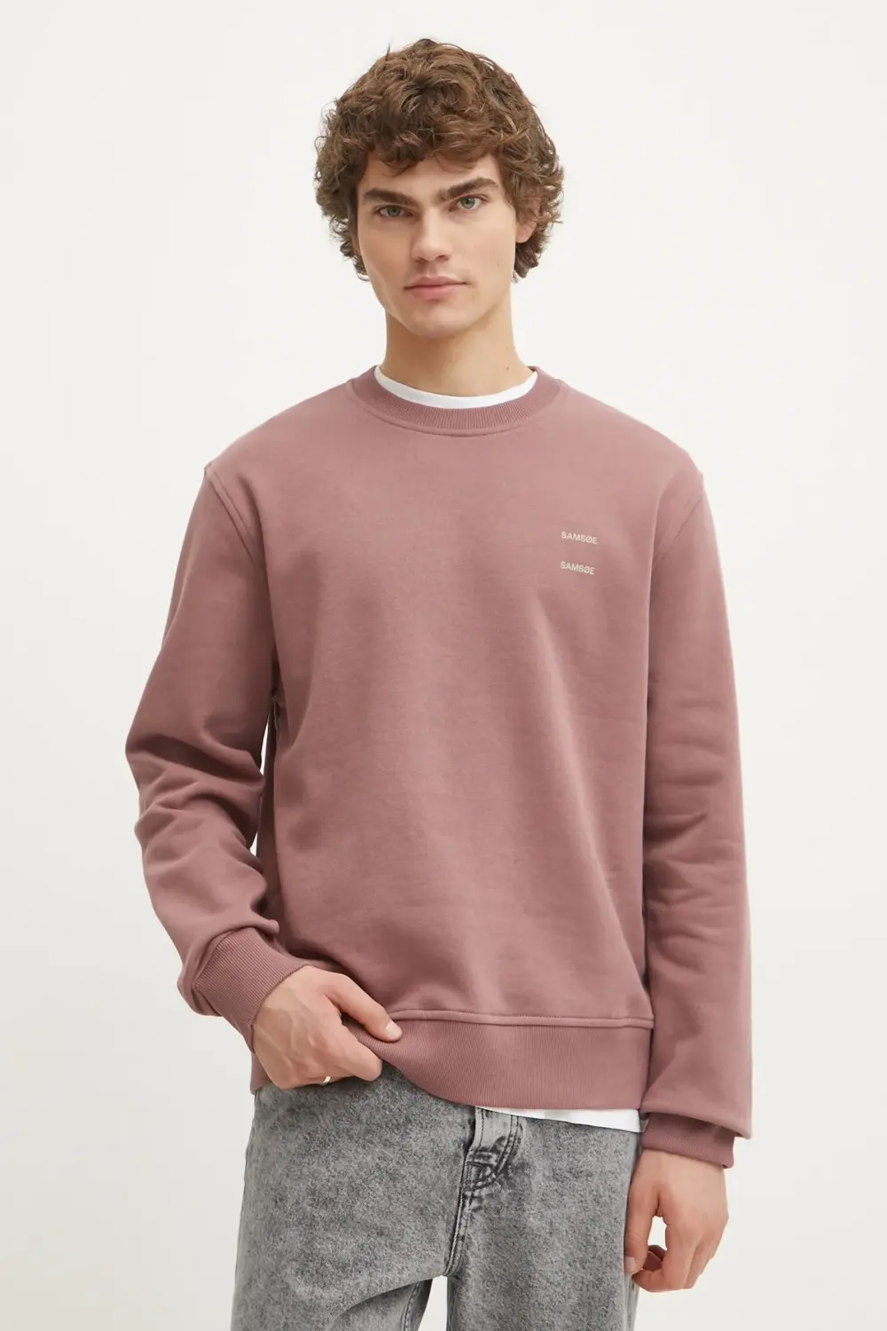 JOEL хлопковая толстовка Samsoe Samsoe, розовый
JOEL хлопковая толстовка Samsoe Samsoe, розовый