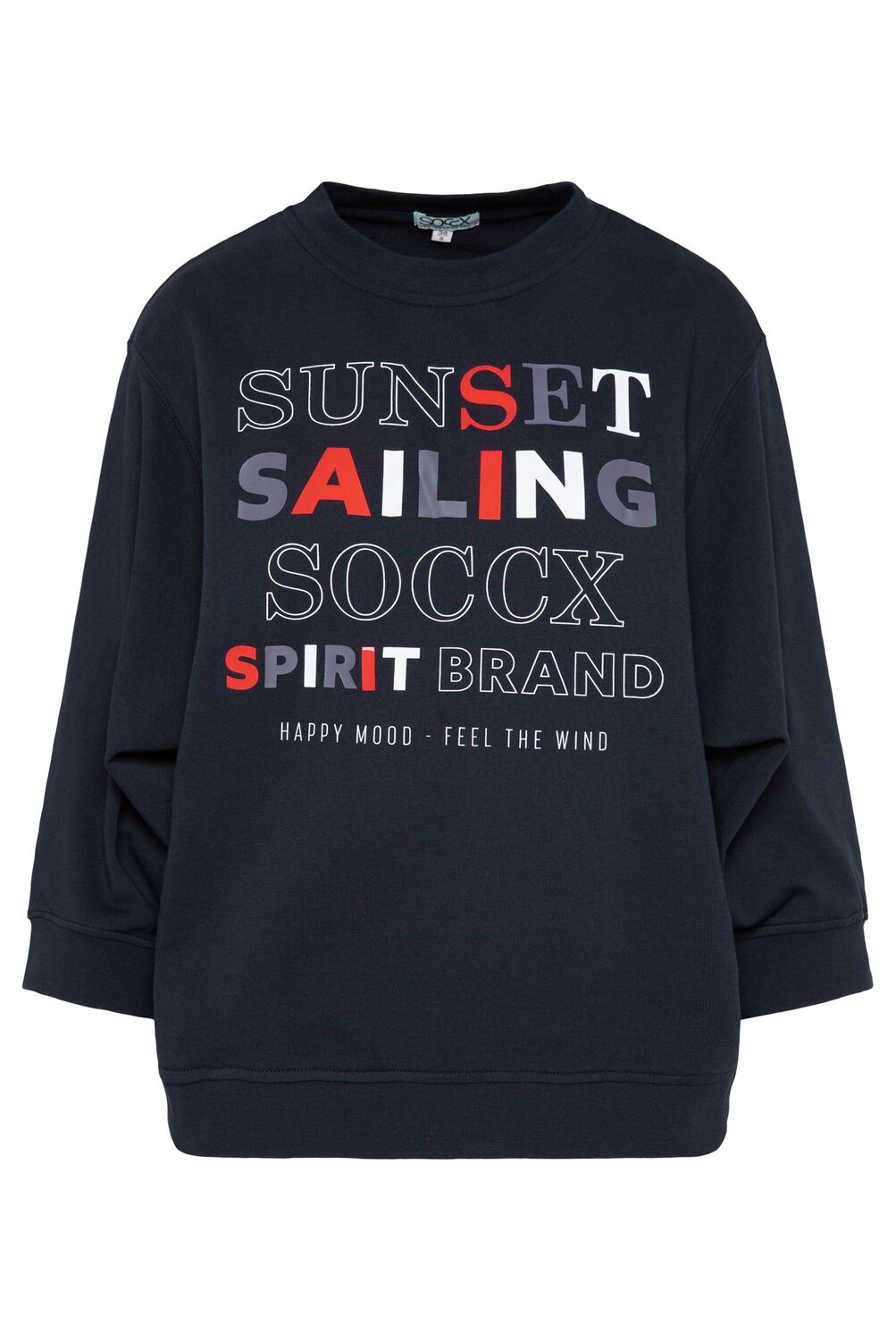 Soccx Свитшот в синем цвете
Soccx Свитшот в синем цвете