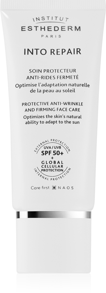 Защитный крем от морщин Into repair spf 50+ солнцезащитный крем spf 50+ Institut Esthederm, 50 мл
Защитный крем от морщин Into repair spf 50+ солнцезащитный крем spf 50+ Institut Esthederm, 50 мл