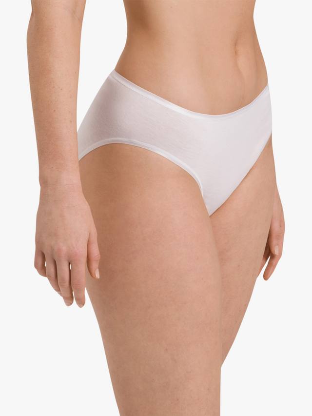 Хлопковые бесшовные миди-трусы Hanro, White
Хлопковые бесшовные миди-трусы Hanro, White