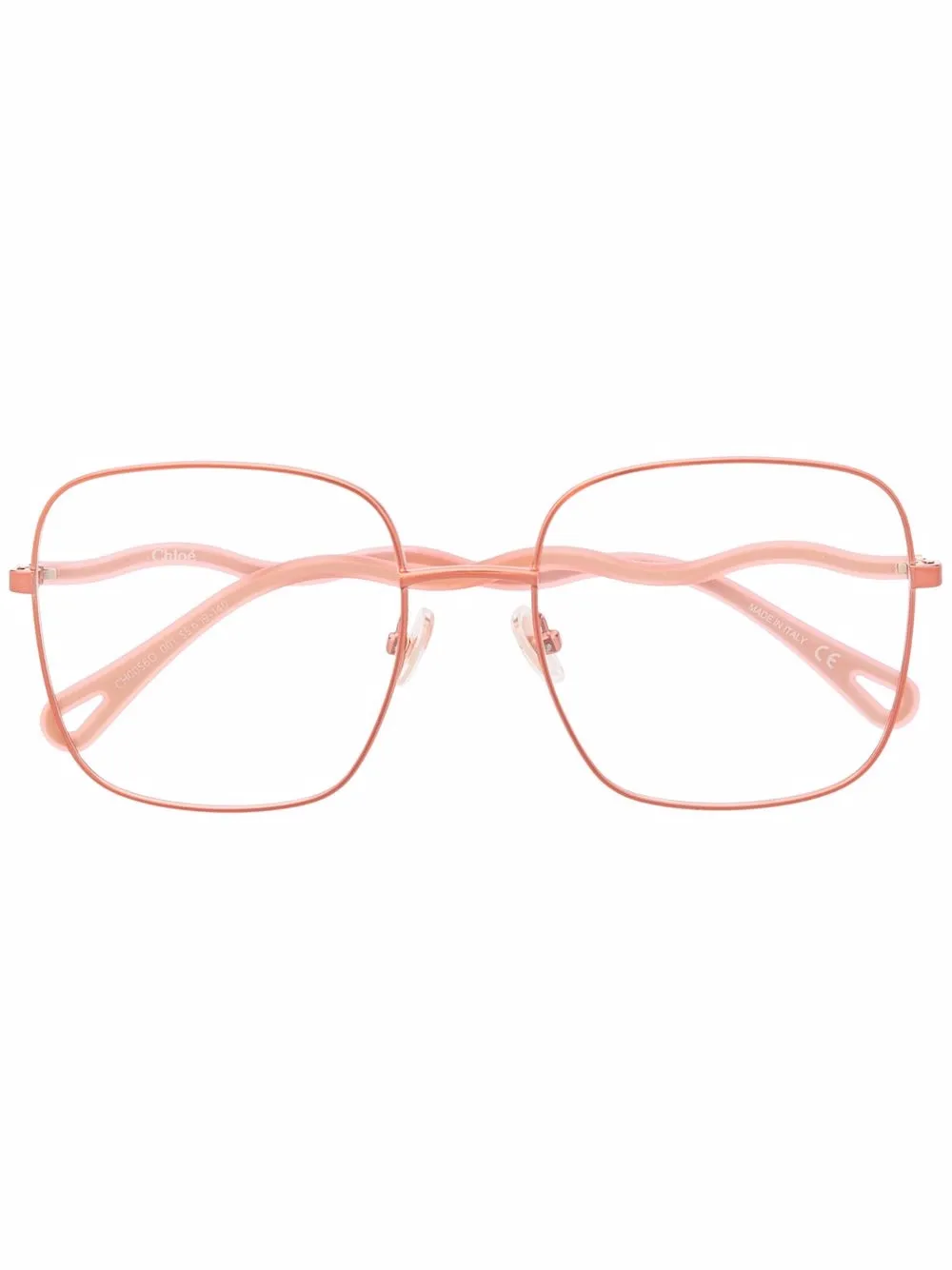 Очки в квадратной оправе Chloé Eyewear, розовый
Очки в квадратной оправе Chloé Eyewear, розовый