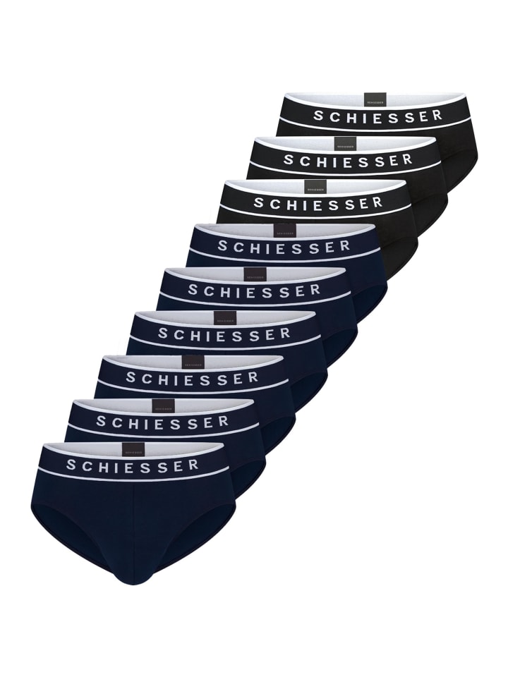 Schiesser Трусы-слипы Rio из органического хлопка (95% органический хлопок), сине-черные
Schiesser Трусы-слипы Rio из органического хлопка (95% органический хлопок), сине-черные