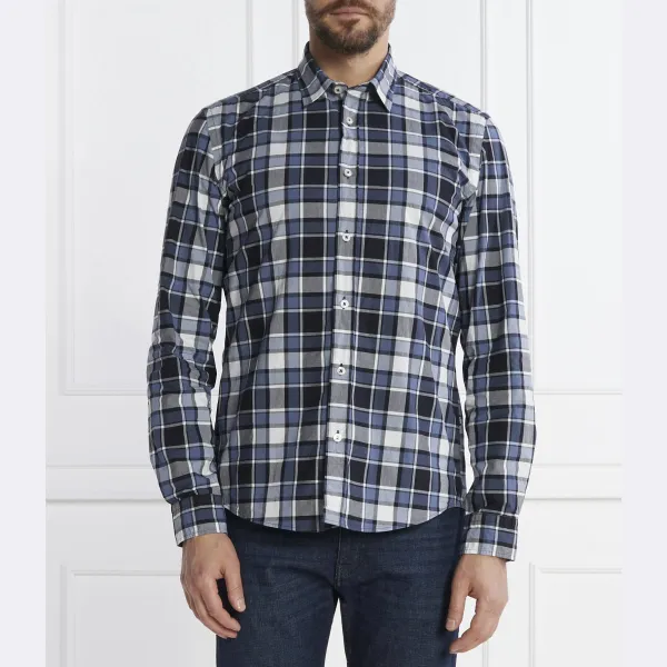 Рубашка S-liam стандартного кроя Boss, синий
Рубашка S-liam стандартного кроя Boss, синий