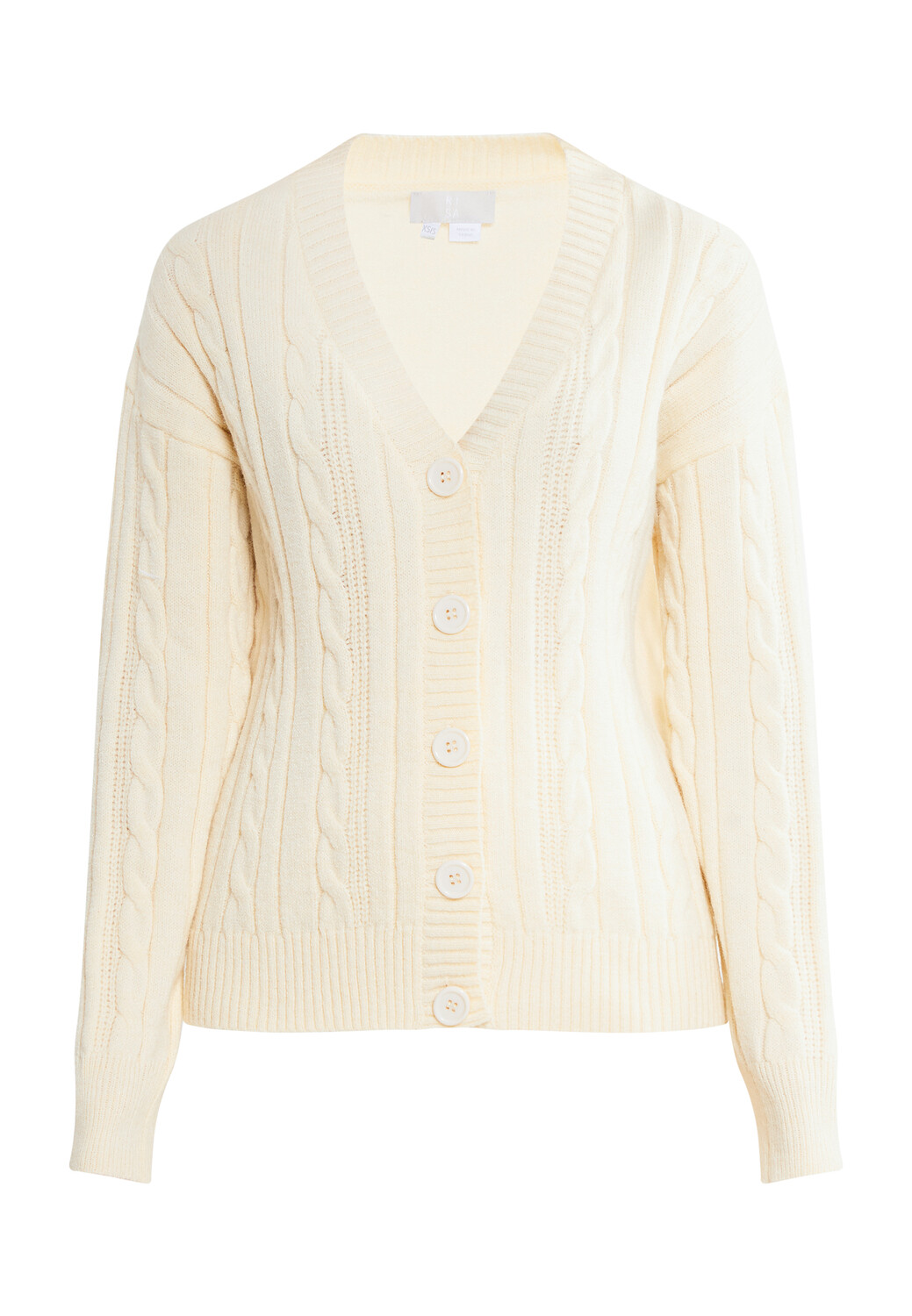 Толстовка RISA Strickjacke Mit Knöpfen, кремовый
Толстовка RISA Strickjacke Mit Knöpfen, кремовый