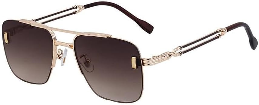 Большие солнцезащитные очки для мужчин, крупная оправа, роскошные классические очки в металлической оправе, солнцезащитные очки для вождения, ретро-очки LVTFCO, C3goldbrowngray
Большие солнцезащитные очки для мужчин, крупная оправа, роскошные классические очки в металлической оправе, солнцезащитные очки для вождения, ретро-очки LVTFCO, C3goldbrowngray