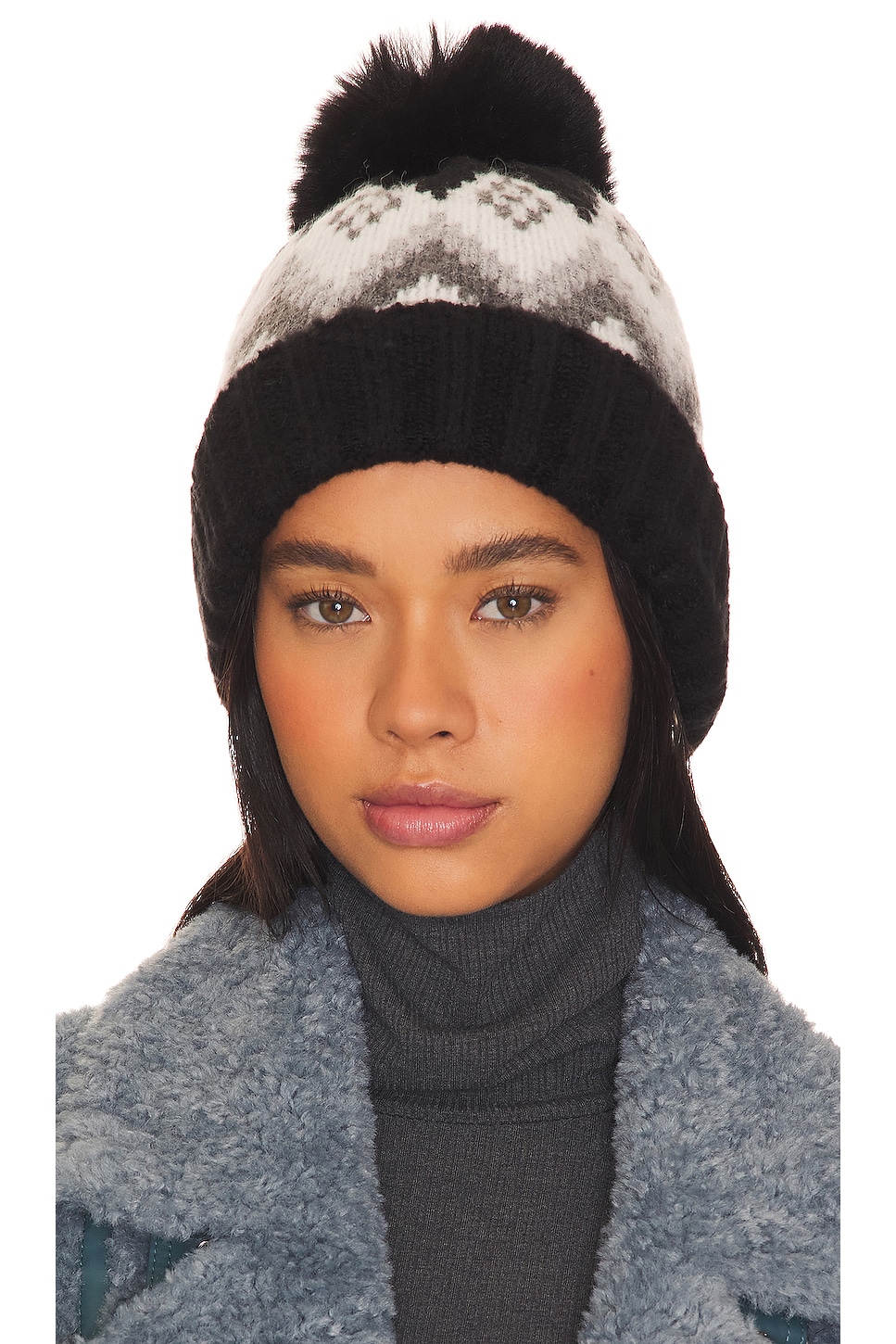 Шапочка-Бини в стиле «фэр-айл» Hat Attack, черный
Шапочка-Бини в стиле «фэр-айл» Hat Attack, черный