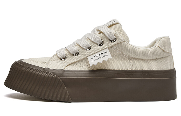Кеды La Chapelle Skateboard Shoes Women's Low-Top, бежевый
Кеды La Chapelle Skateboard Shoes Women's Low-Top, бежевый