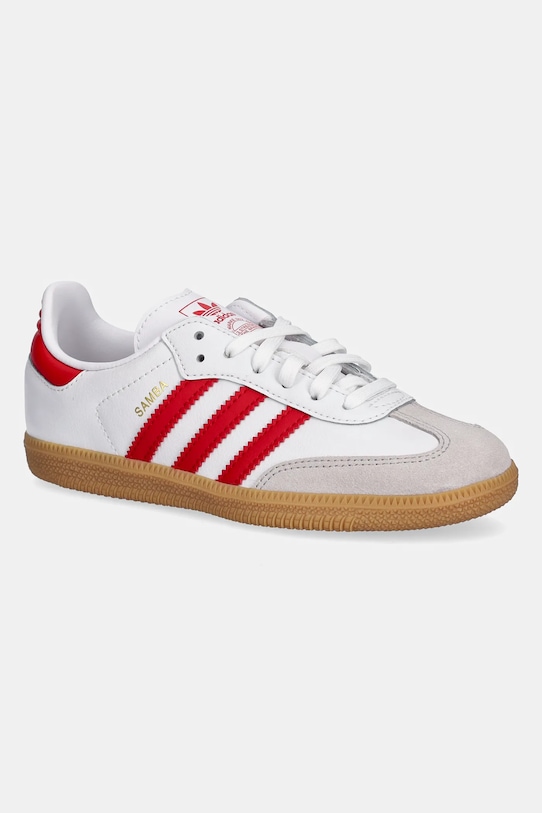 Детские кроссовки Samba OG Adidas Originals, белый
Детские кроссовки Samba OG Adidas Originals, белый