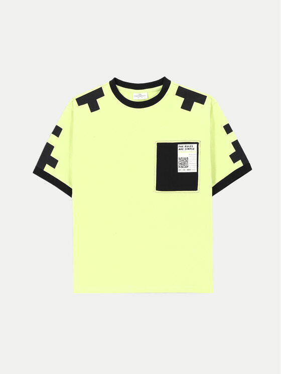 Футболка стандартного кроя Coccodrillo, зеленый
Футболка стандартного кроя Coccodrillo, зеленый