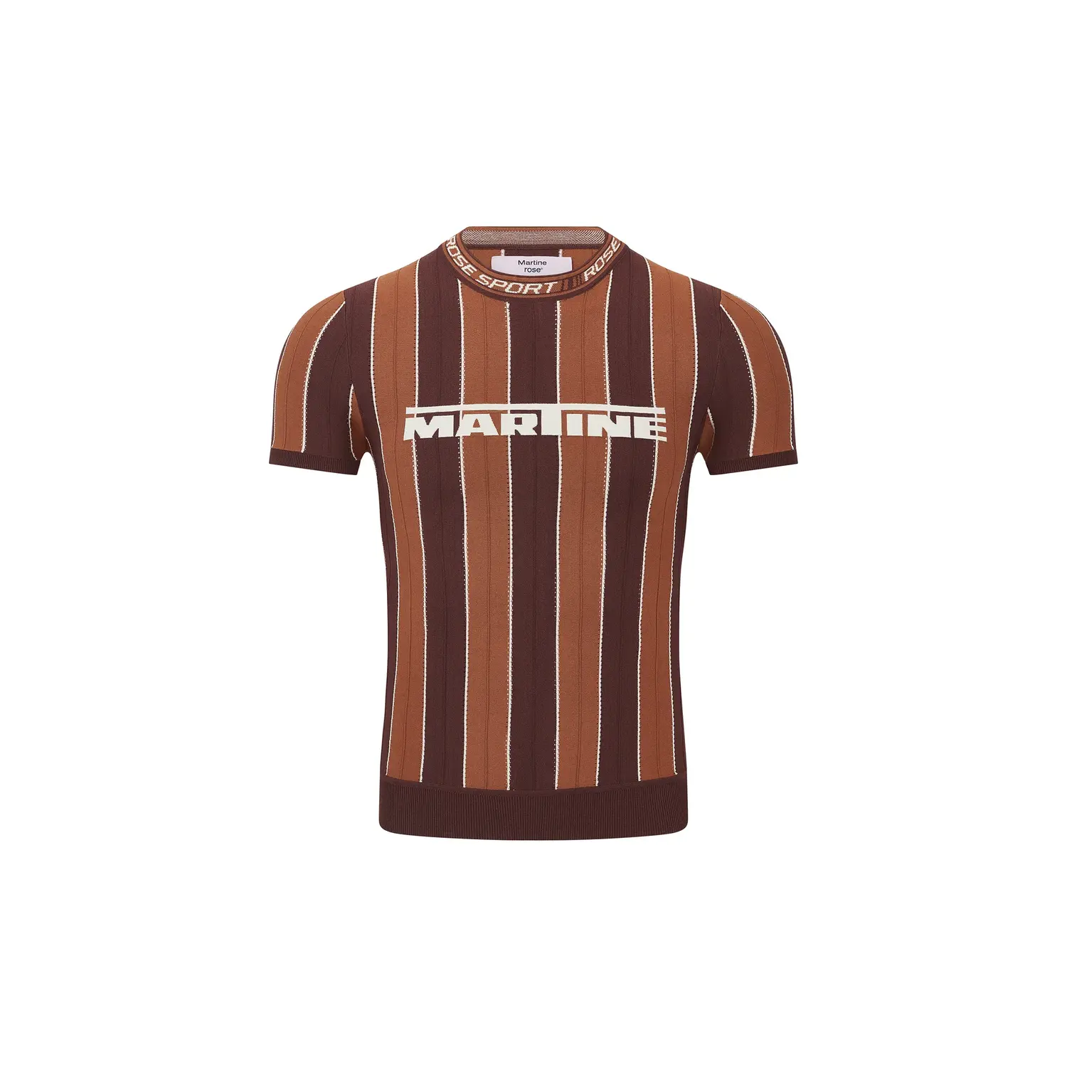 Футболка Logo Tight Martine Rose, коричневый
Футболка Logo Tight Martine Rose, коричневый