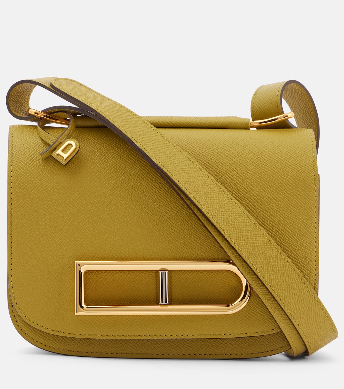 Кожаная сумка-слинг Lingot Delvaux, Kiwi
Кожаная сумка-слинг Lingot Delvaux, Kiwi