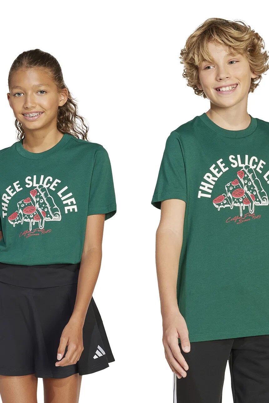 Футболка детская хлопковая Adidas, зеленый
Футболка детская хлопковая Adidas, зеленый