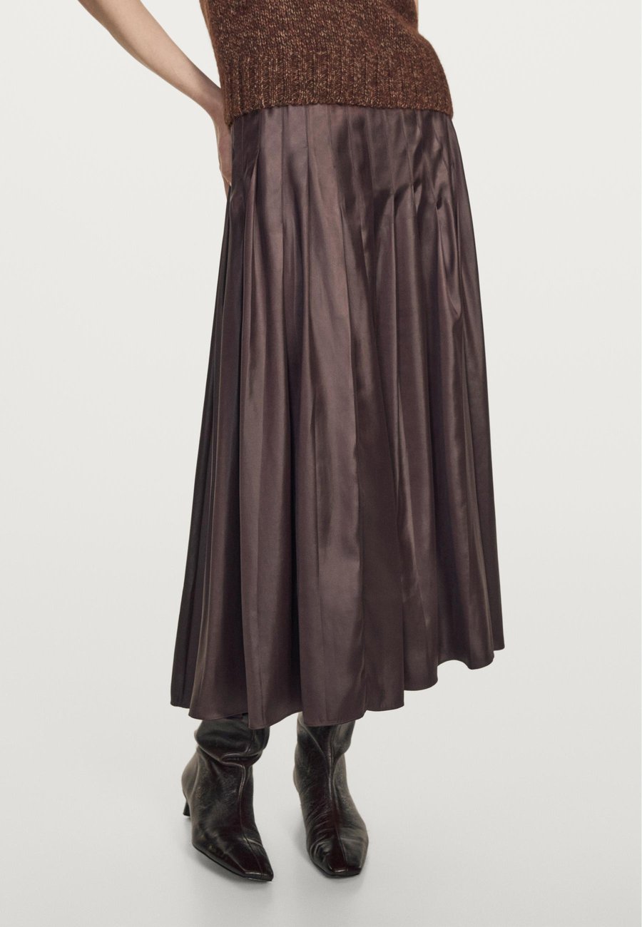 Юбка Massimo Dutti Pleated skirt, Mottled Lilac
Юбка Massimo Dutti Pleated skirt, Mottled Lilac