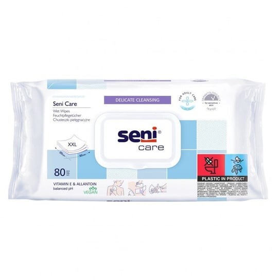 Влажные салфетки Seni Care 80 шт. 
Влажные салфетки Seni Care 80 шт.