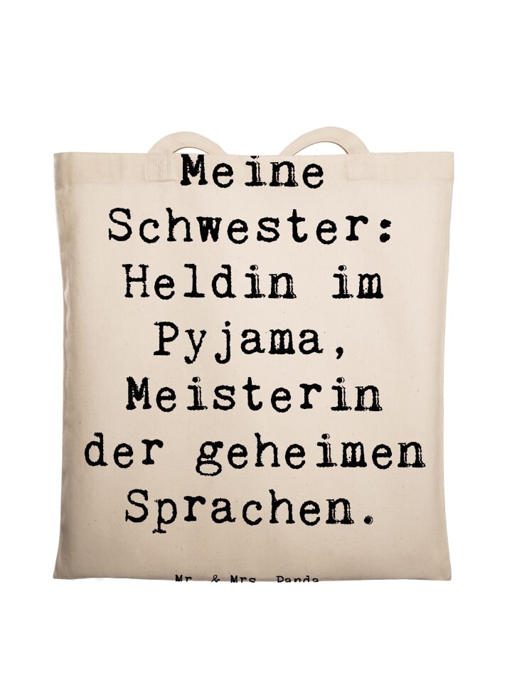 Сумка для переноски Mr & Mrs Panda Schwester Heldin, кремовый, Бежевый, Сумка для переноски Mr & Mrs Panda Schwester Heldin, кремовый
Сумка для переноски Mr & Mrs Panda Schwester Heldin, кремовый, Бежевый, Сумка для переноски Mr & Mrs Panda Schwester Heldin, кремовый