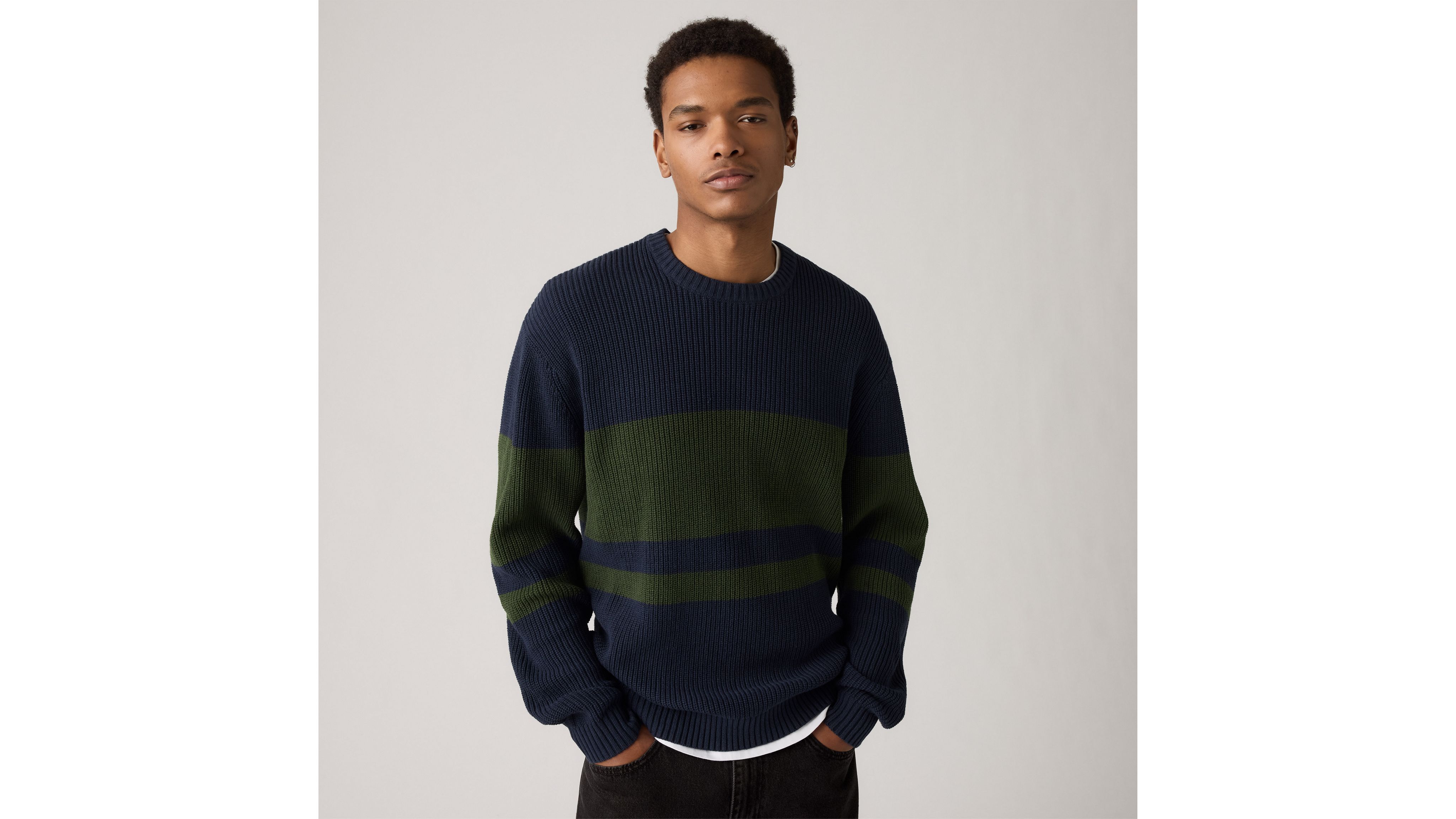 Свитер с круглым вырезом Alamo Levi's, Lysander Stripe Navy Blazer - Blue
Свитер с круглым вырезом Alamo Levi's, Lysander Stripe Navy Blazer - Blue