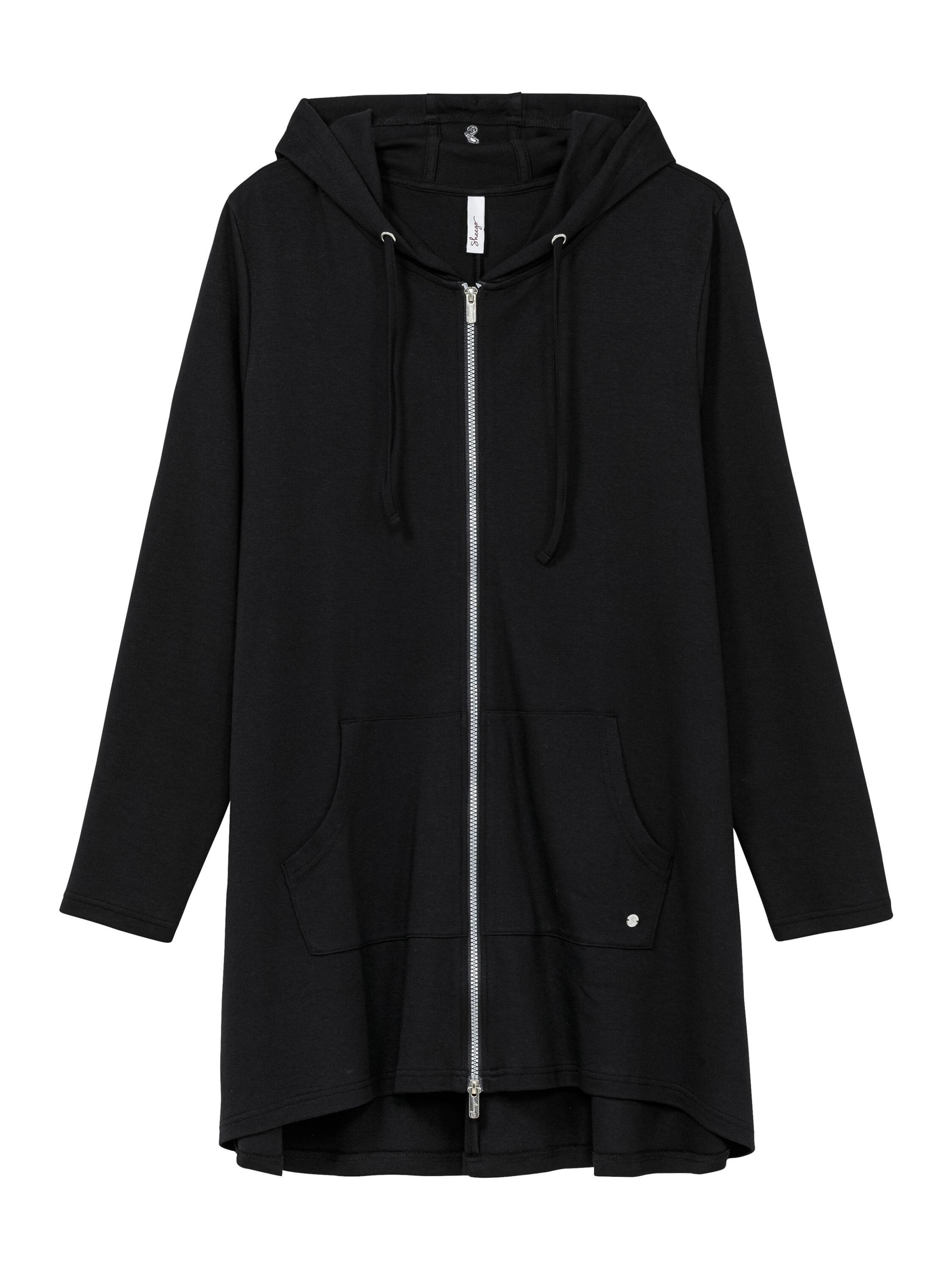 SHEEGO Худи на молнии в черном цвете
SHEEGO Худи на молнии в черном цвете