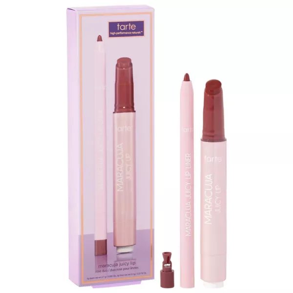 Маракуйя сочный бальзам для губ роза дуэт Tarte, цвет rose full bloom
Маракуйя сочный бальзам для губ роза дуэт Tarte, цвет rose full bloom