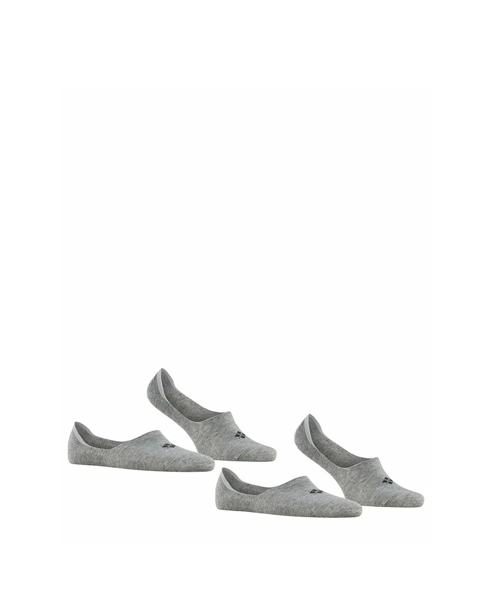 Комплект из двух простых носков-невидимок Burlington, серый
Комплект из двух простых носков-невидимок Burlington, серый