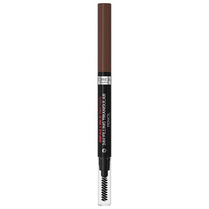 Infaillible Brows 24H Карандаш для бровей треугольной формы 3,0 Брюнетка 1 мл, L'Oreal
Infaillible Brows 24H Карандаш для бровей треугольной формы 3,0 Брюнетка 1 мл, L'Oreal