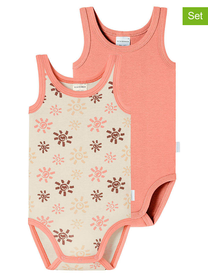 Schiesser Комплект из 2 боди бежево-оранжевого цвета
Schiesser Комплект из 2 боди бежево-оранжевого цвета