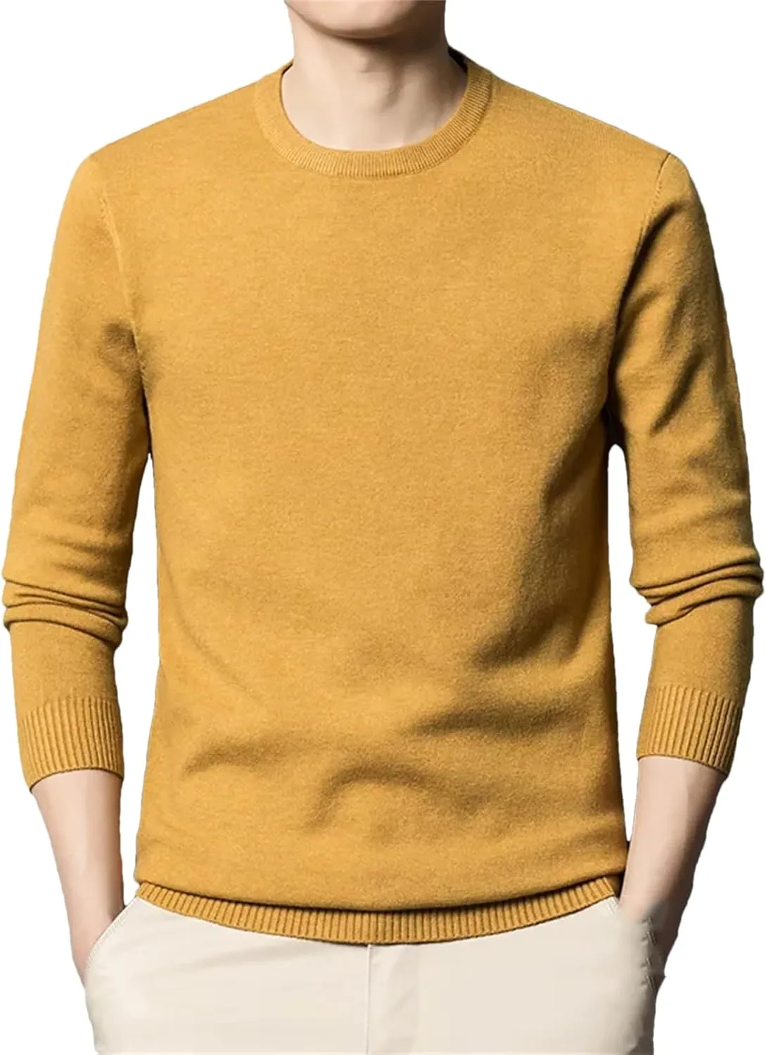 SaoBiiu мужской шерстяной свитер с круглым вырезом, теплый, молодежный, с длинными рукавами
SaoBiiu мужской шерстяной свитер с круглым вырезом, теплый, молодежный, с длинными рукавами