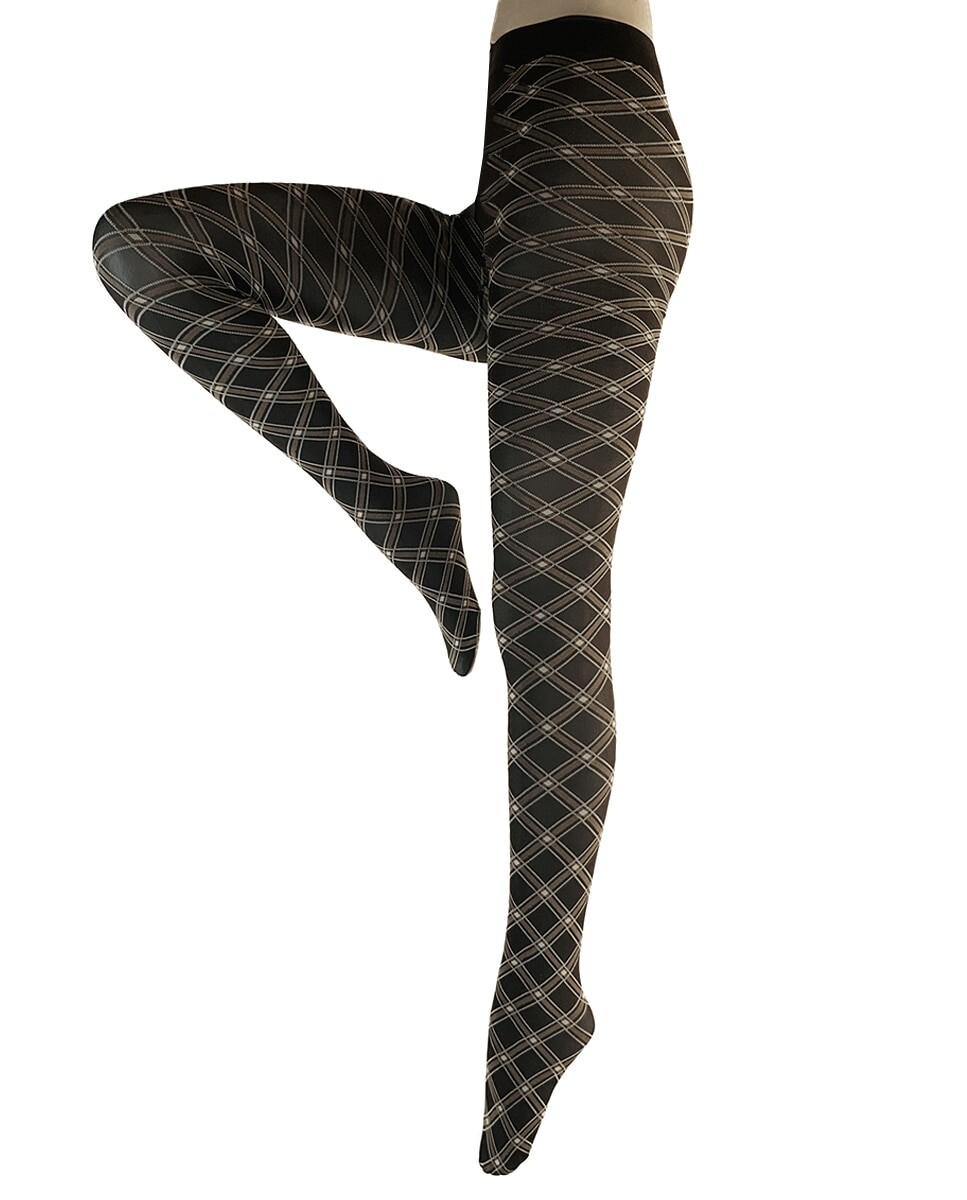 Колготки Scott с геометрическим рисунком и фантазией плотностью 70 ден Hyd, мультиколор 
Колготки Scott с геометрическим рисунком и фантазией плотностью 70 ден Hyd, мультиколор