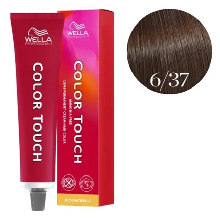 Color Touch Rich Naturals 6/37 - 60 мл Wella
Color Touch Rich Naturals 6/37 - 60 мл Wella